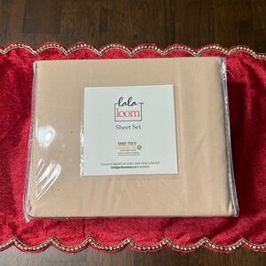 Beige Sheet Set - Queen NWT